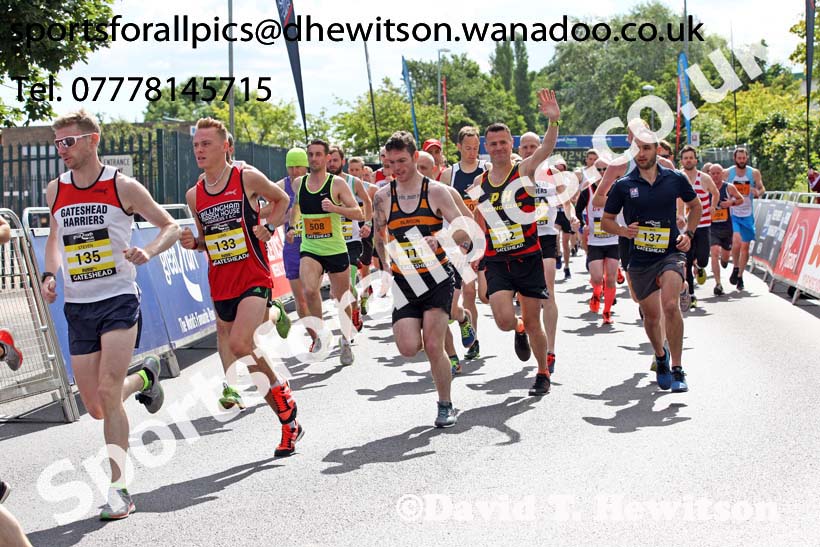 Great North 10k, Gateshead. Photo: David T. Hewitson/Sports for All Pics